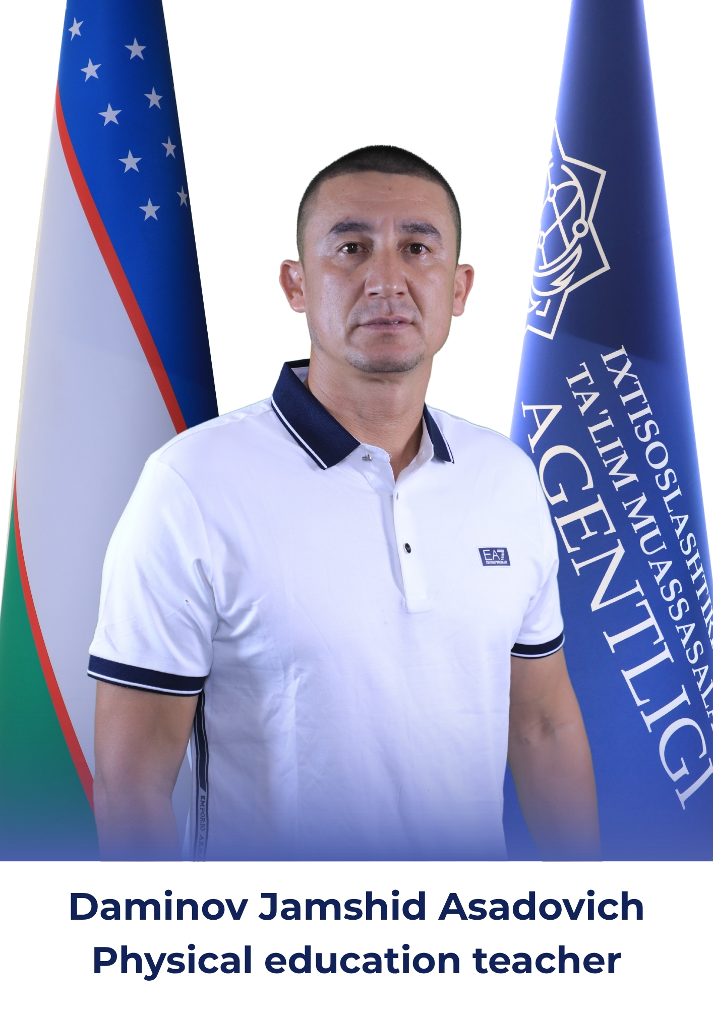 Daminov Jamshid Asadovich, Physical Education Teacher