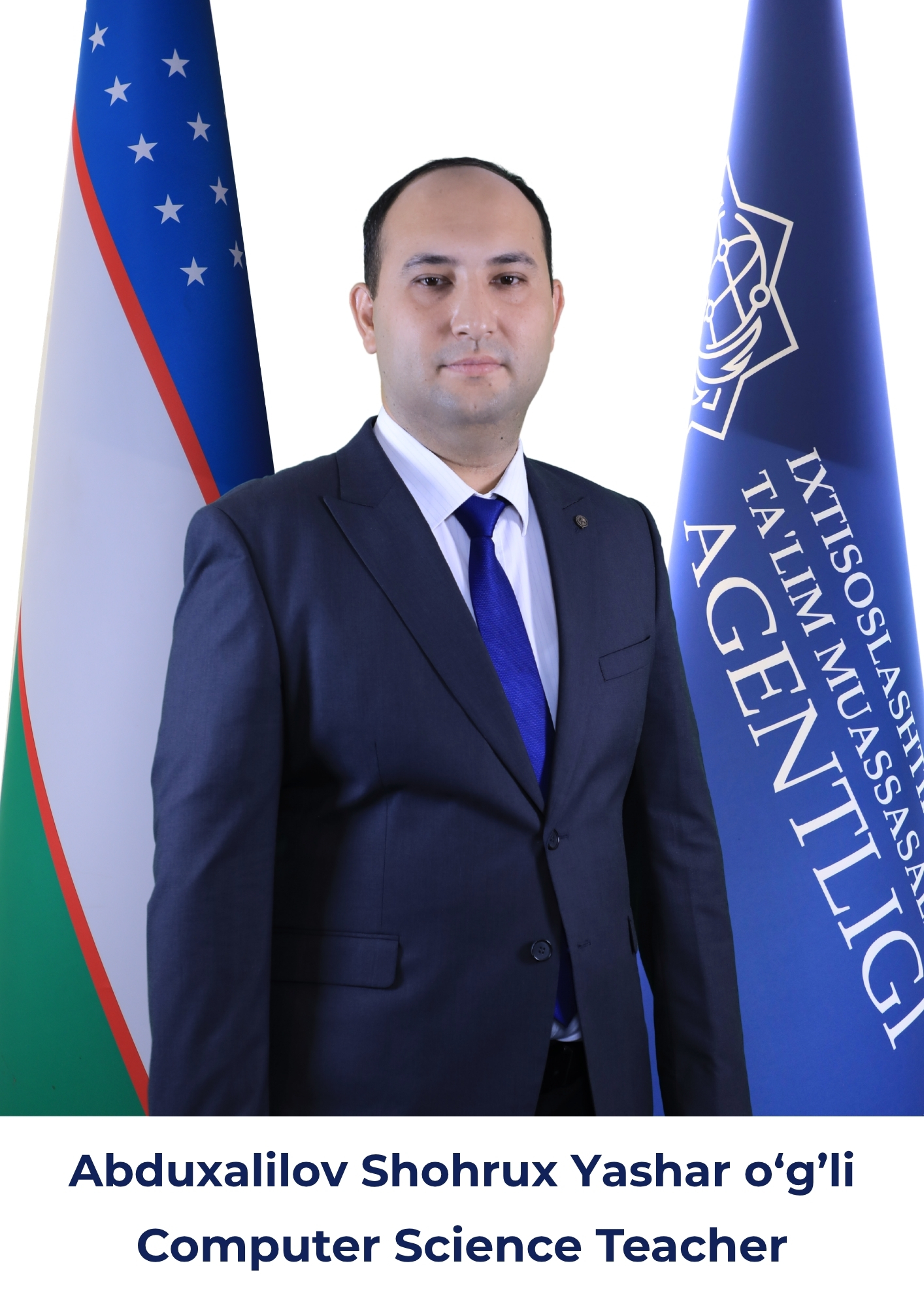 Abduxalilov Shohrux Yashar o'g'li, Computer Science Teacher