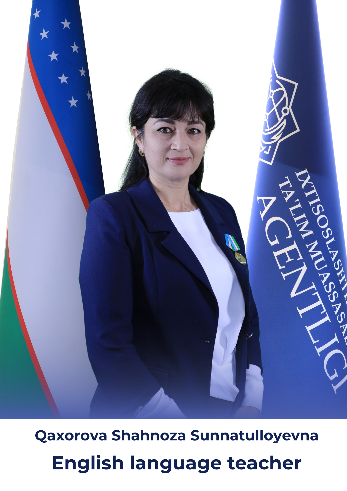 Qaxorova Shahnoza Sunnatulloyevna, English Language Teacher